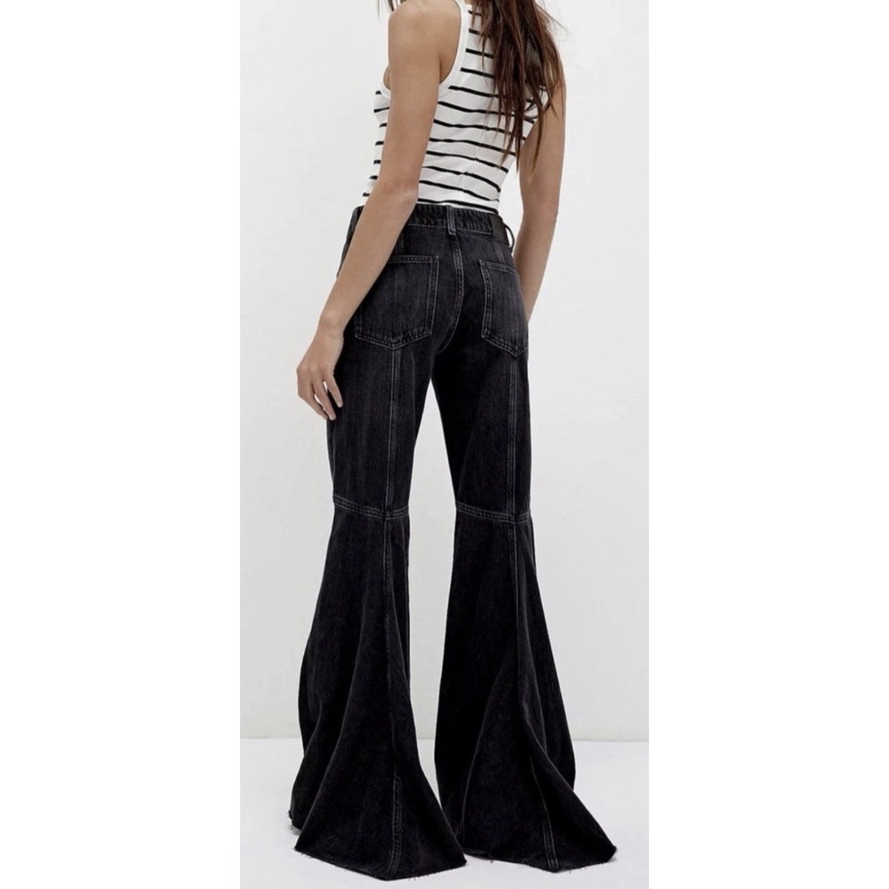 Free People- WE THE FREE ' Live Wire' Flare Jeans NWT